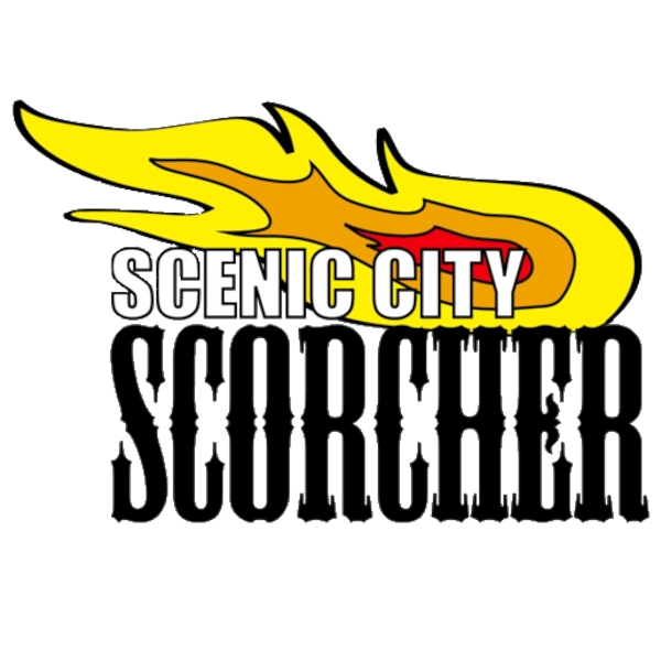 2023 Scenic City Scorcher  ~ 2 Mile Walk or Run Logo