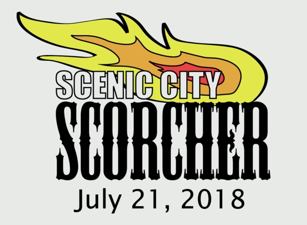 2018 Scenic City Scorcher Logo